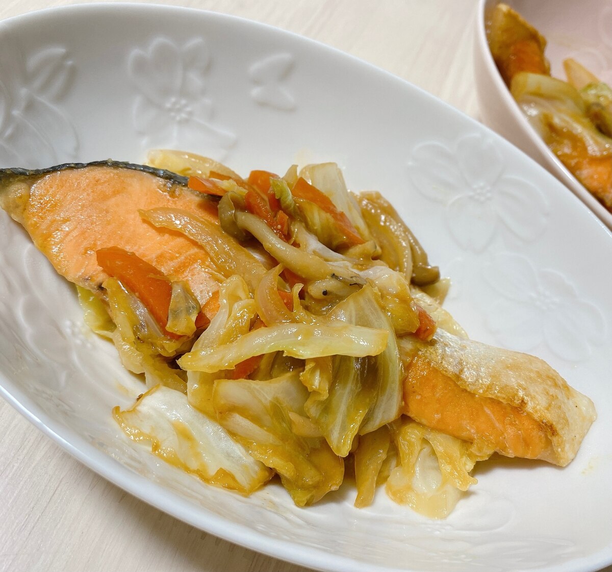 フライパンで簡単 鮭のちゃんちゃん焼き レシピ 作り方 By Cdl 07 楽天レシピ フライパンで簡単 鮭のちゃんちゃん焼き レシピ 作り方 By Cdl 07 楽天レシピ